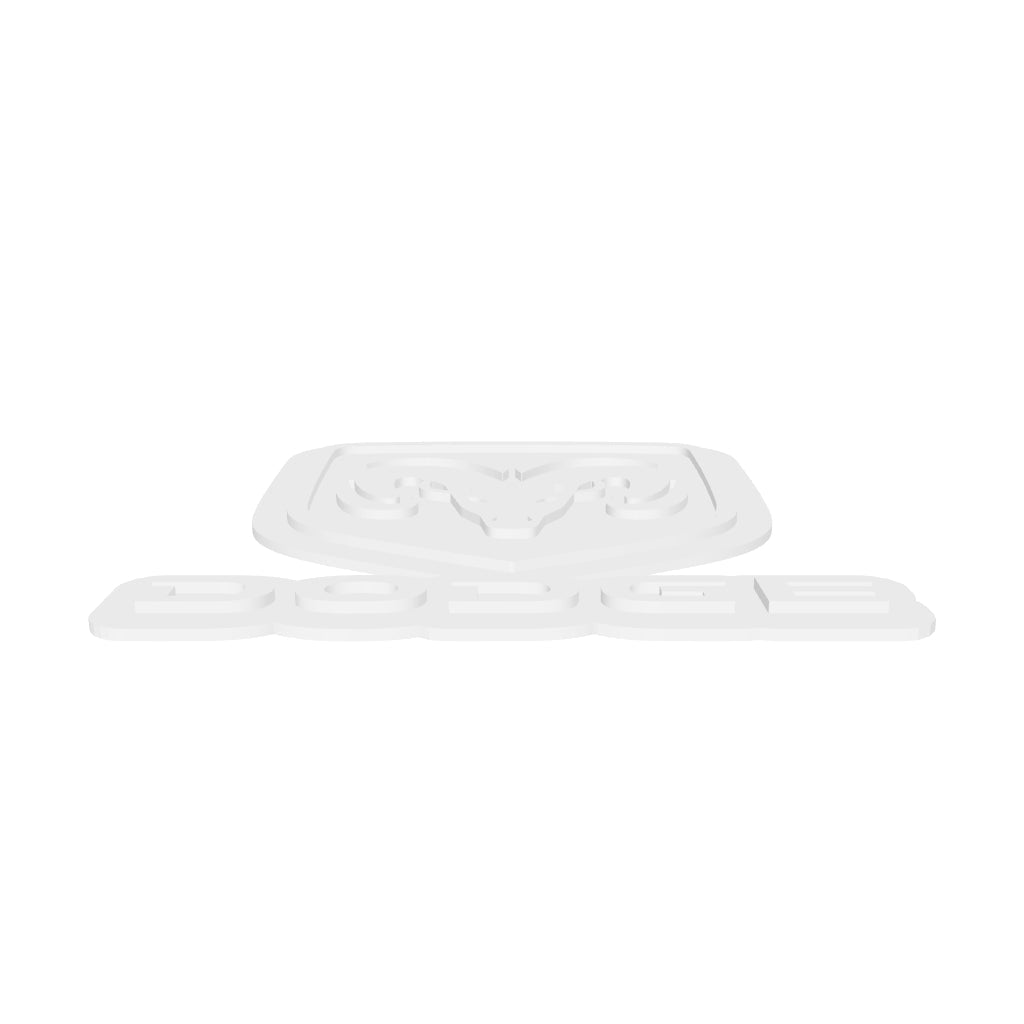 Dodge Logo Auto Cuadro Pared interactive 3D model