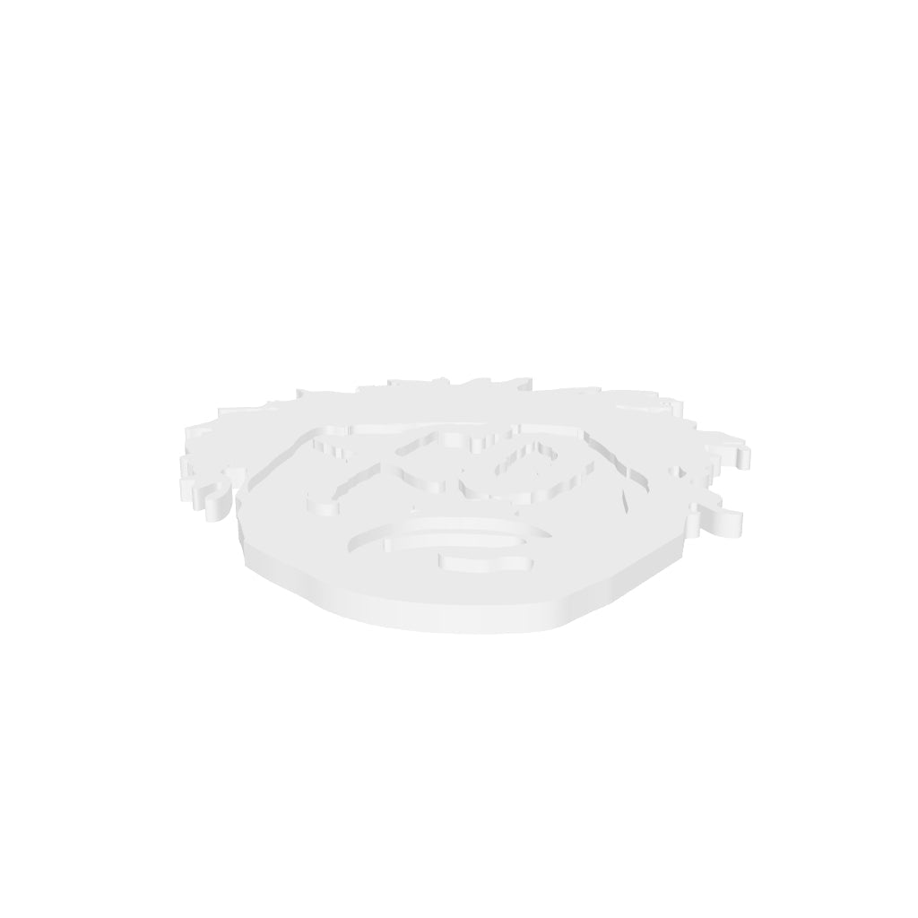 The Weeknd Logo Cuadro Pared interactive 3D model