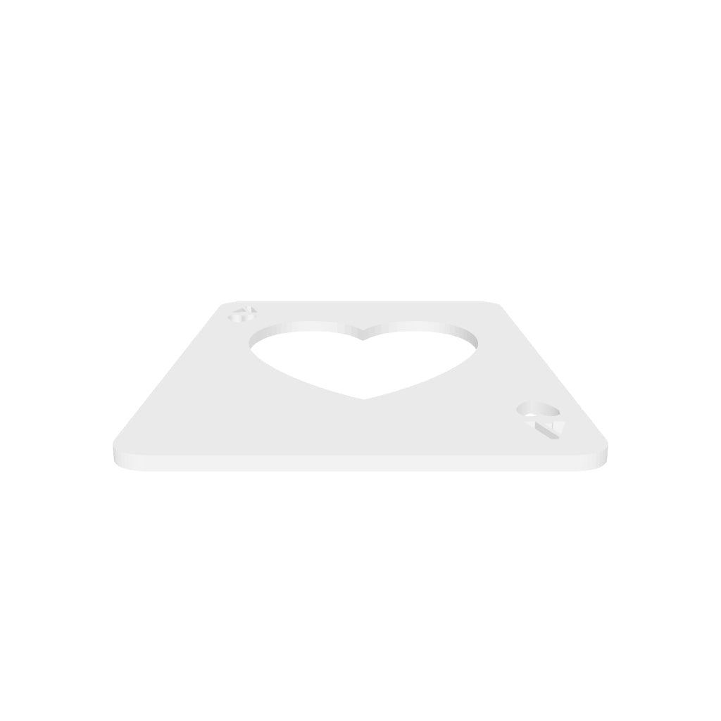 Hearts 1 hole interactive 3D model