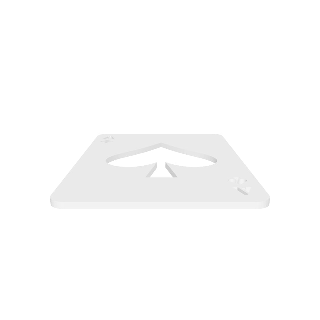 Spades 1 hole interactive 3D model