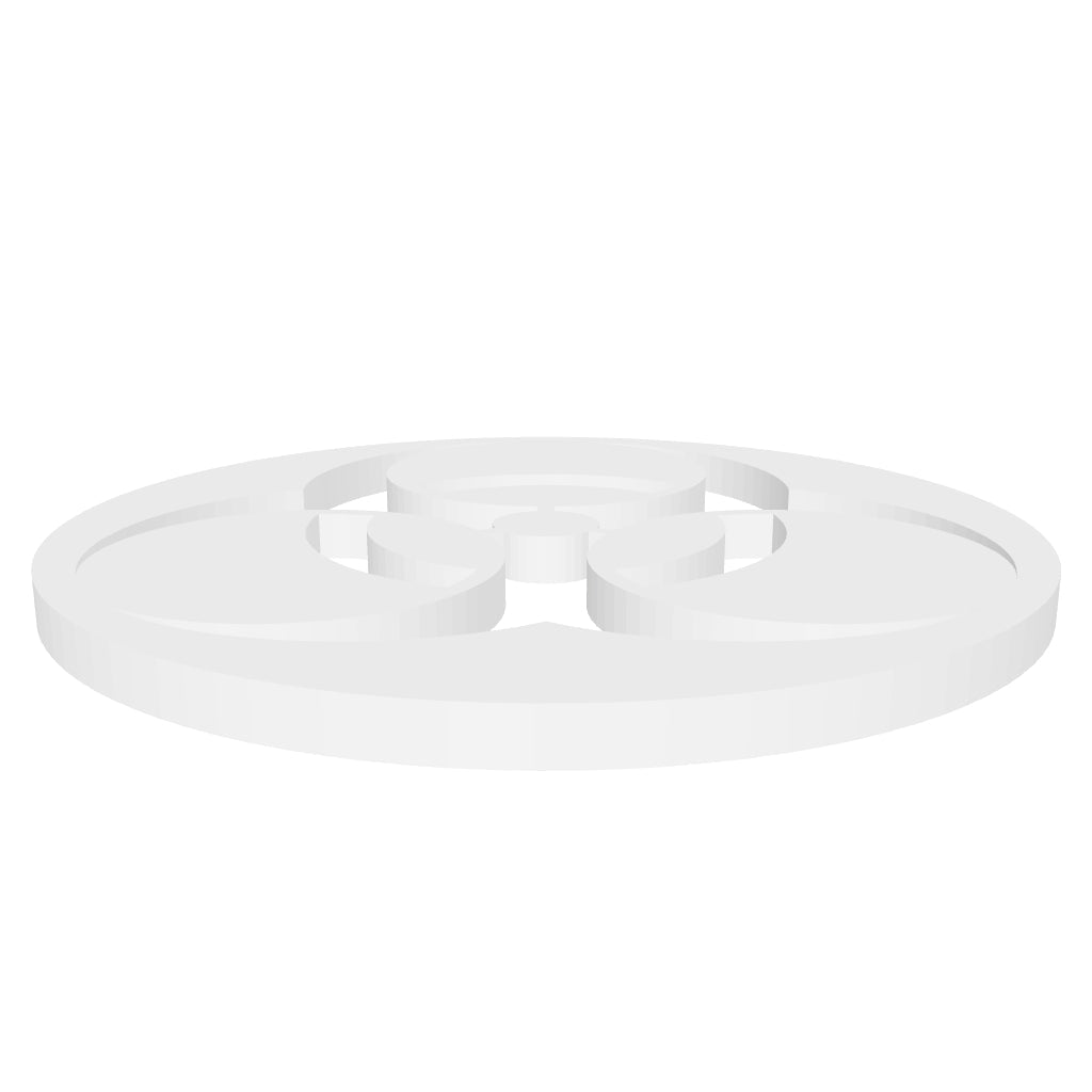 BIOHAZARD IN CIRCLE interactive 3D model