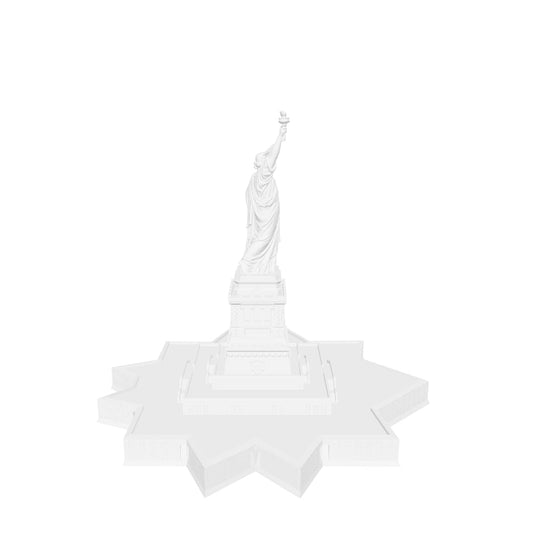 lady liberty 1 1000 interactive 3D model