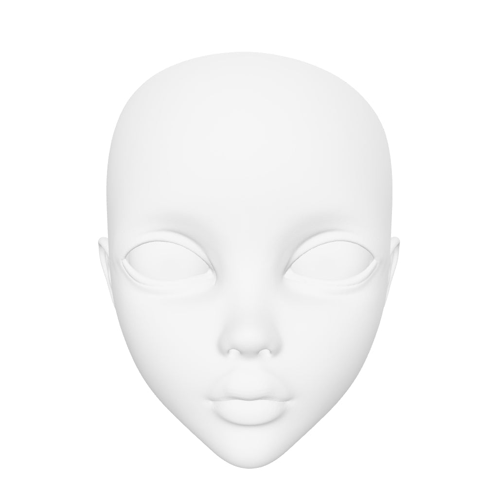 Doll Face Design interactive 3D model