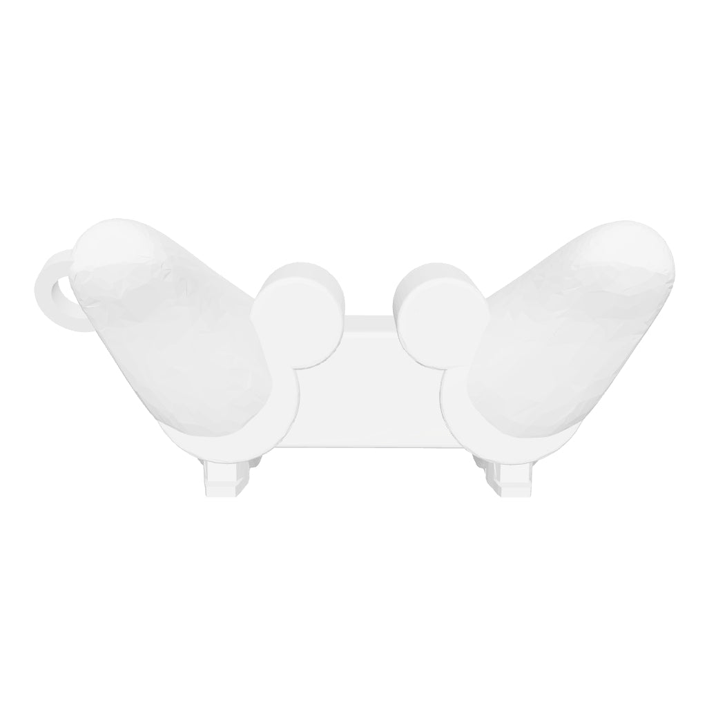 Playstation control Llavero interactive 3D model