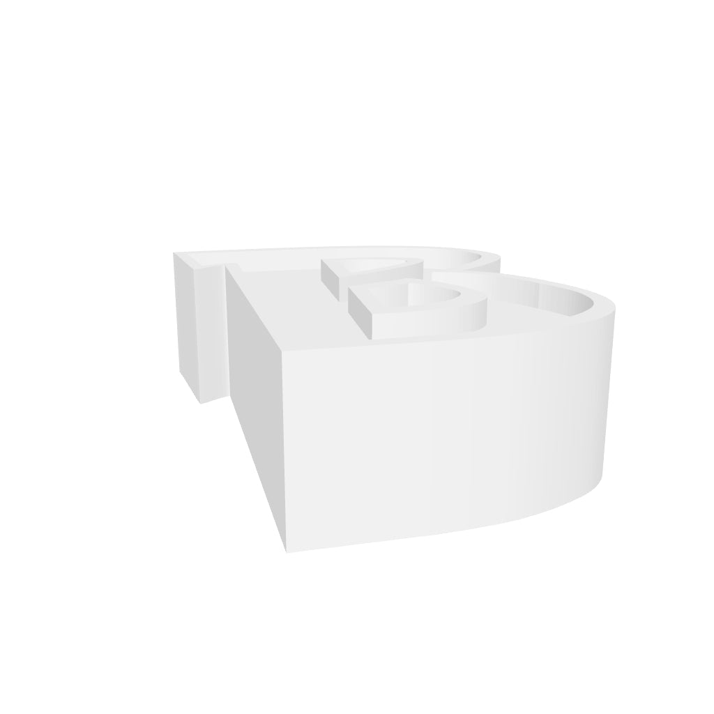 B interactive 3D model